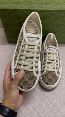 Gucci Chunky-Sole GG-Canvas Trainers — 5