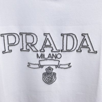 Prada black cotton jersey t-shirt — 4