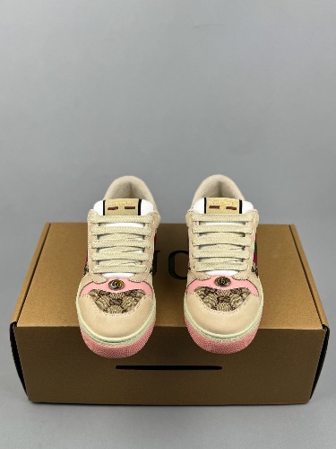 Gucci Screener embellished sneakers — 3