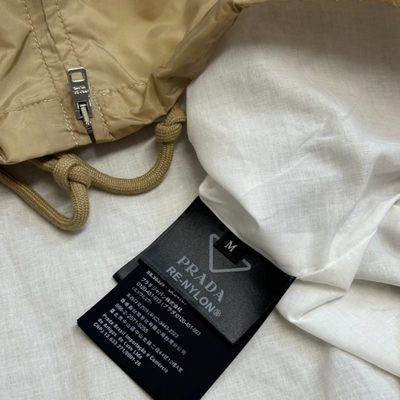 Prada nylon zip-up shirt — 8