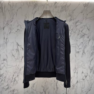 Moncler men's hybrid or padded zip-up cardigan — 5