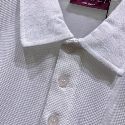 Gucci stretch cotton piqué polo shirt — 9