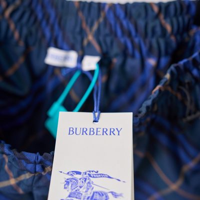 Burberry check swim shorts — 4