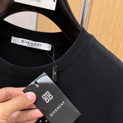 Givenchy stud-embellished logo cotton T-shirt — 4