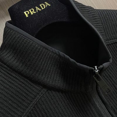 Prada Re-Nylon black puffer vest — 6