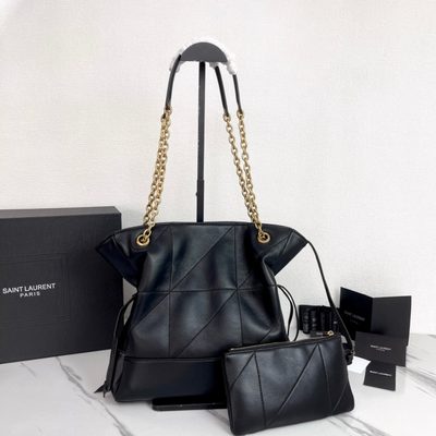 Saint Laurent Jamie Shopping quilted leather tote bag — 3