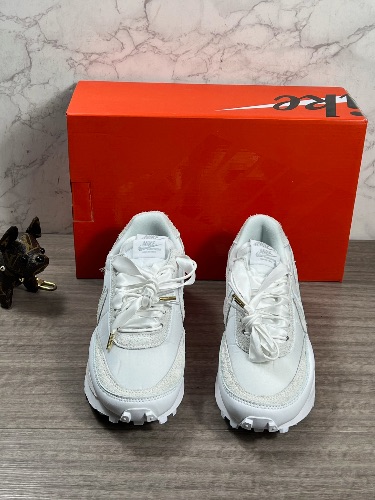 Nike LDWaffle Sacai White Nylon trainers — 3