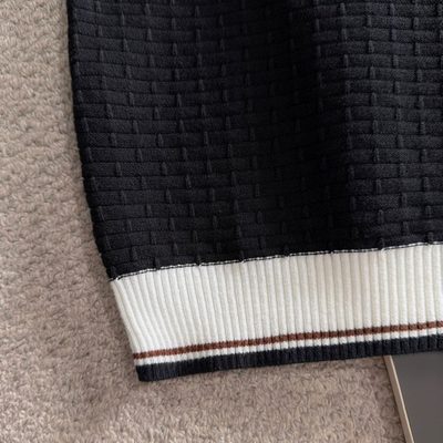 Prada long-sleeve knit polo sweater — 5