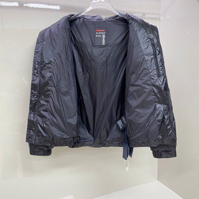 Prada men's quilted short puffer jacket — 11