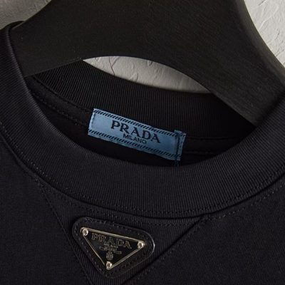 Prada black cotton T-shirt — 5