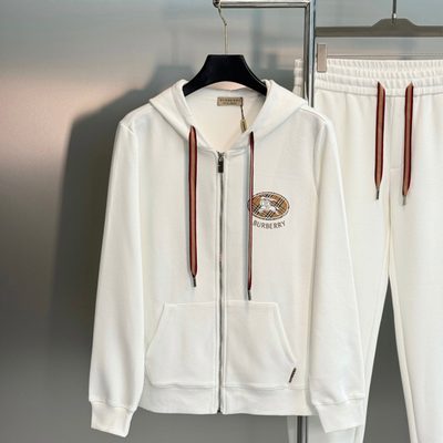 Burberry zip-up hoodie and sweatpants set — 4