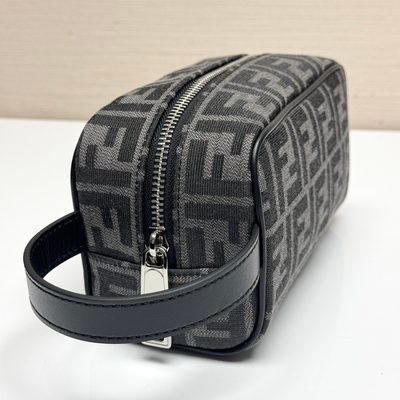 Fendi Small FF Jacquard Toiletry Case (T) — 5