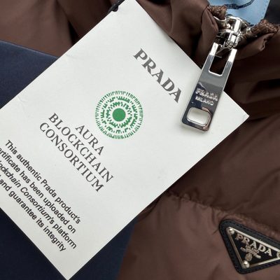 Prada Cropped Re-Nylon Jacket — 3