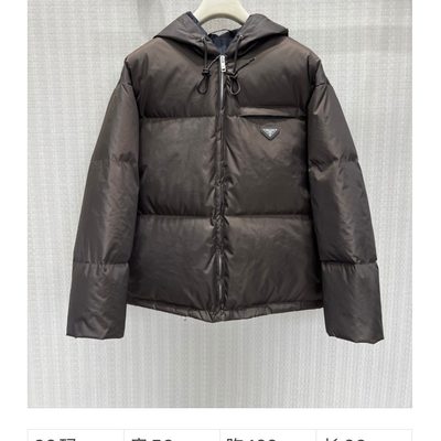 Prada Re-Nylon Hooded Down Jacket — 10