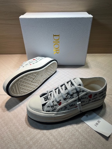 Dioramour Walk'n'Dior Platform low-top sneakers