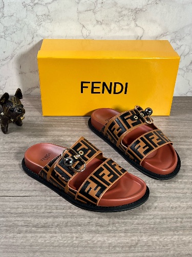 Fendi double-strap sandals