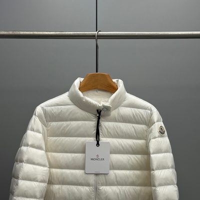 Moncler Lans Lightweight Short Down Jacket — 3