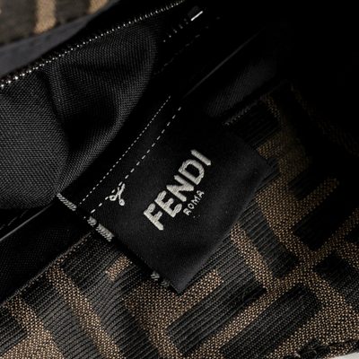 Fendi Zucca Canvas Shoulder Bag (T) — 8