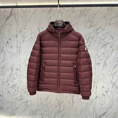 Moncler Hooded Short Down Jacket — 8