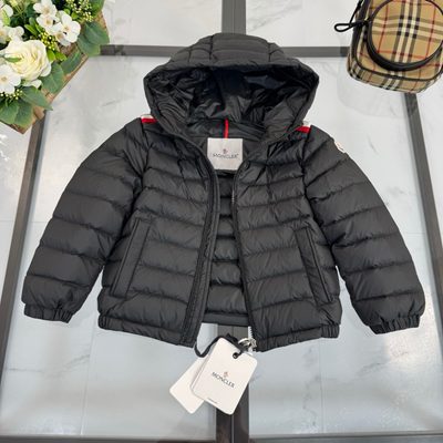 Moncler Enfant hooded padded down jacket — 6