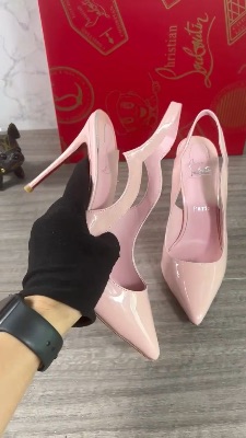 Christian Louboutin Hot Chick Sling patent leather pumps — 5