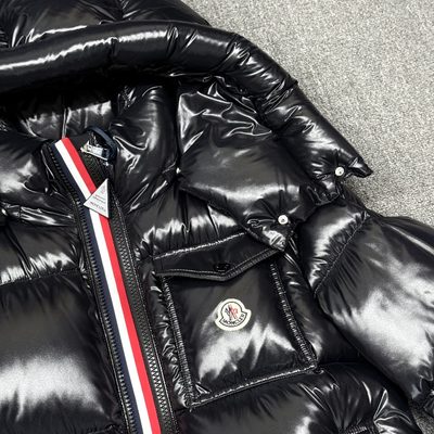 Moncler Montbeliard Hooded Short Down Jacket — 5