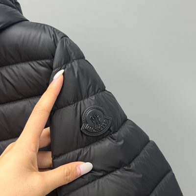 Moncler Raies Hooded Short Down Jacket — 4