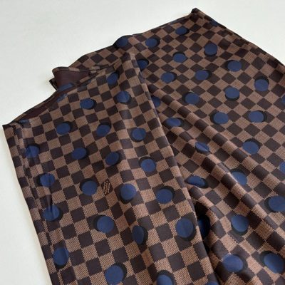 Louis Vuitton Damier Silk Short-Sleeved Shirt — 9