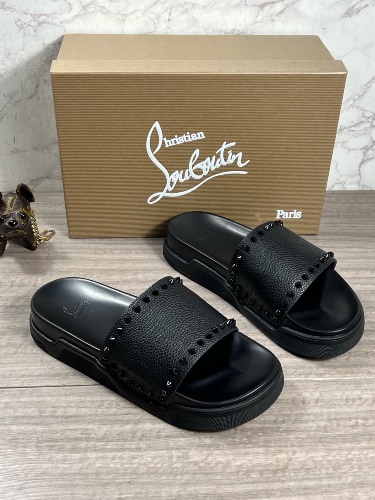 Christian Louboutin Pool Stud flat sandals — 4
