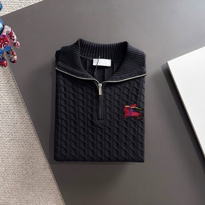 Burberry long-sleeved knit sweater — 8