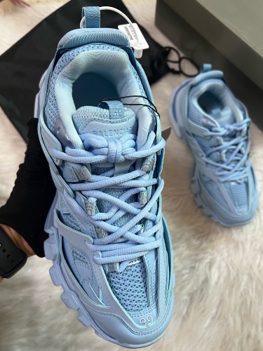 Balenciaga Track sneakers in light blue — 3