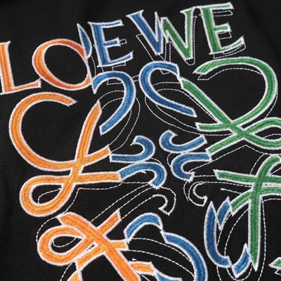 Loewe white glitch anagram t-shirt — 4