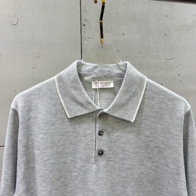 Brunello Cucinelli knitted polo shirts — 3