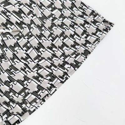 Amiri Interweave Swim Shorts in Black White — 7