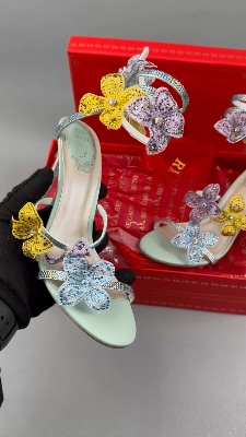 Rene Caovilla Floriane stiletto sandals — 5
