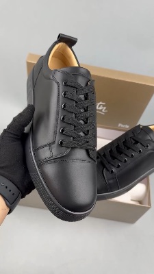 Christian Louboutin Louis Junior calf leather sneakers — 5