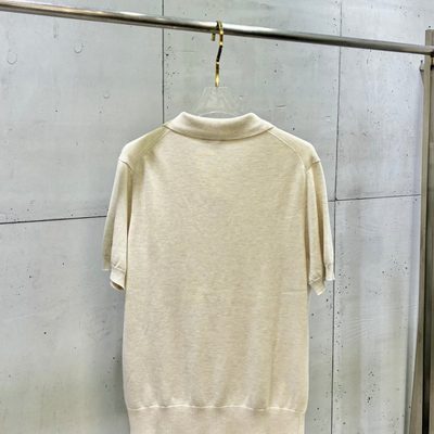 Brunello Cucinelli men's knitted polo shirt — 3