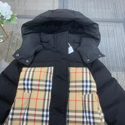 Burberry Reversible Haymarket Check Puffer Jacket — 3