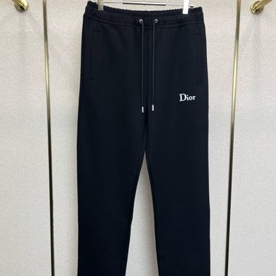 Dior black zip-up track jacket and matching track pants set — 5