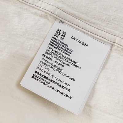 Prada Re-Nylon logo-plaque shirt — 9