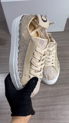 Chloé Lauren lace sneakers — 5