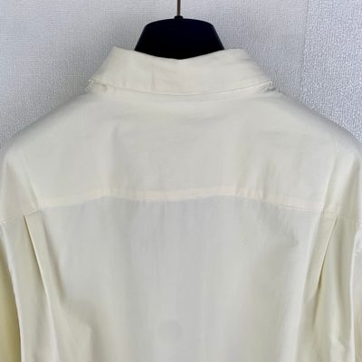oewe x Paula's Ibiza Anagram Shirt in ivory — 4