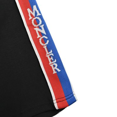 Moncler logo-stripe track shorts — 8