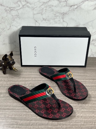 Gucci Double G thong sandals