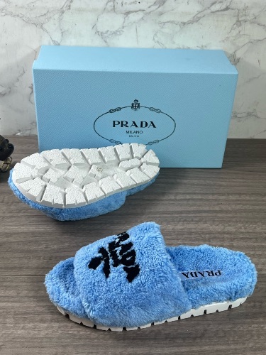 Prada Terry Cloth Slides