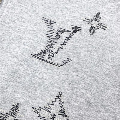 Lv zip-up hoodie and matching sweatpants set — 8
