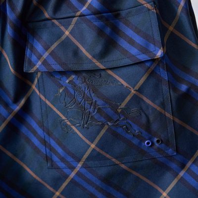 Burberry check swim shorts — 8