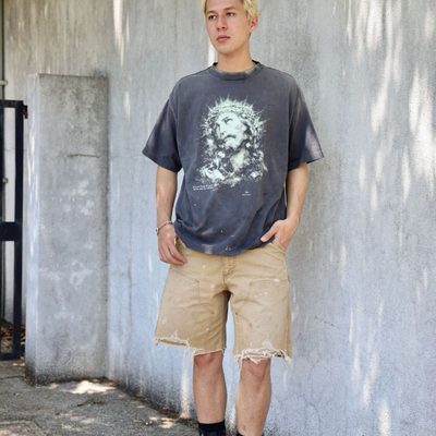 SAINT Mxxxxxx black cotton t-shirt — 4
