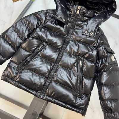 Moncler Enfant New Maya Quilted Hooded Puffer Jacket — 3
