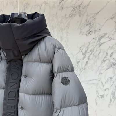 Moncler Madeira Bicolor Puffer Jacket — 6